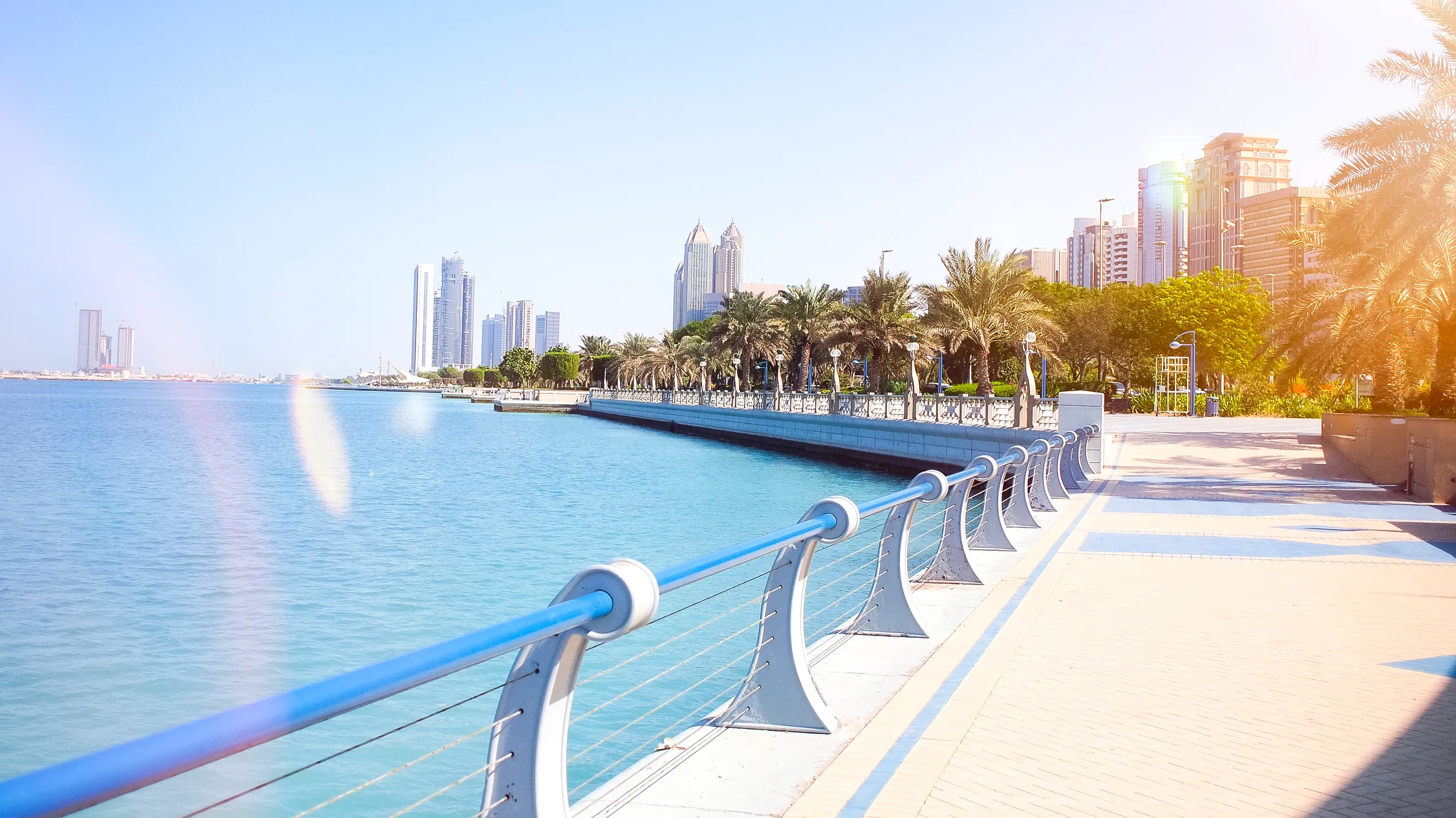 Abu Dhabi’s Corniche